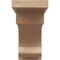 Ekena Millwork 7"W x 21"D x 14"H Classic Alma Rough Cedar Woodgrain TimberThane Corbel, Primed Tan CORUR07X21X14ALMRCPR - alternate 3